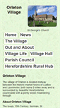 Mobile Screenshot of orletonvillage.co.uk