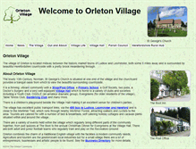 Tablet Screenshot of orletonvillage.co.uk